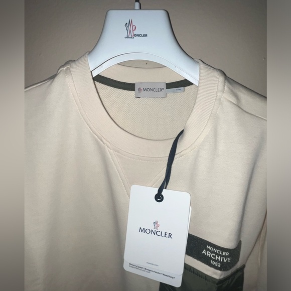Authentic Moncler Men’s Archive Terry Sweatshirt size XL - Picture 6 of 12